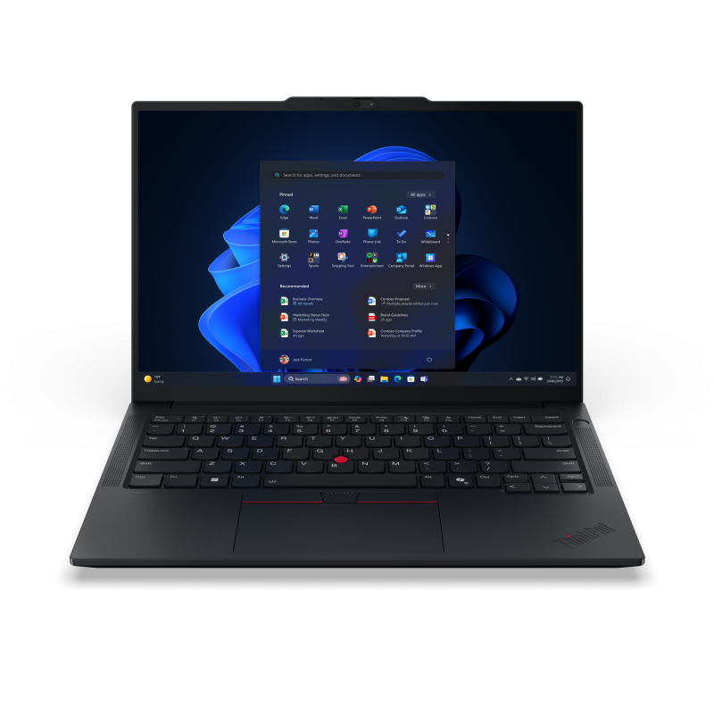Laptop Business Lenovo ThinkPad E14 Gen 7, cu procesor Intel Core Ultra 5 135H, 14'' IPS, 16 GB DDR5, 512 GB SSD, Intel Arc Graphics, Fara OS, 3 ani Garantie