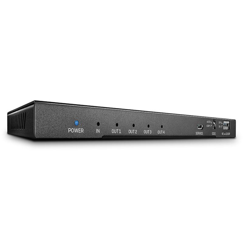 Switch Lindy 4 porturi HDMI 18G, latime de banda suportata 18Gbps, rezoltuie maxima 4096×2160@60Hz 4:4:4 8bit, negru - Conectica