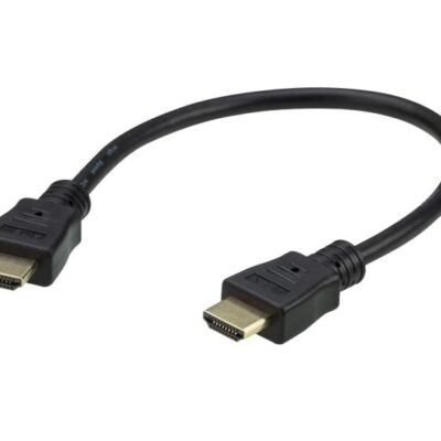 Cablu ATEN 2L-7DA3H. Lungime cablu: 0,3 m, Conector 1: HDMI Tip A (Standard), Conector 1 gen: Tată, Conector 2: HDMI Tip A (Standard), Conector 2 genuri: Tată, Placare contacte conectori: De aur, 3D, Culoarea produsului: Negru, De aur - Cabluri video