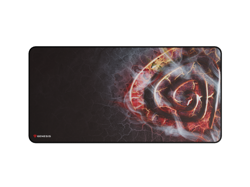 Mousepad Gaming GENESIS Carbon 500 Maxi Lava G2, 900 x 450 mm, Multicolor