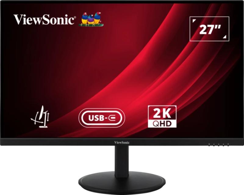 Monitor Consumer ViewSonic VG2709-2K-MHDU-2, 27", 2560 x 1440 pixeli, Black, 3 ani Garantie