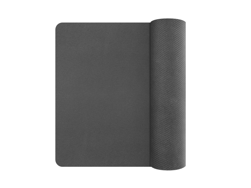 NATEC NPP-2039. Width: 210 mm, Depth: 250 mm. Product colour: Black, Surface coloration: Monochromatic, Material: Fabric, Rubber, Non-slip base - Mousepad