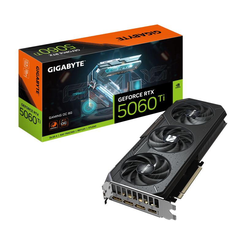 Placa video Gigabyte GeForce RTX 5060 Ti, 8GB GDDR7, PCI Express 5.0, 128-bit - Componente PC