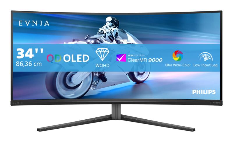 Monitor Consumer Philips 34M2C6500/00, 34", 3440 x 1440 pixeli, Grey, 2 ani Garantie