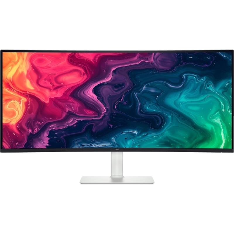 Monitor Commercial Dell 34 Plus S3425DW, 34″, 3440 x 1440 pixeli, Silver-Black, 3 ani Garantie - Desktop PC & Monitoare
