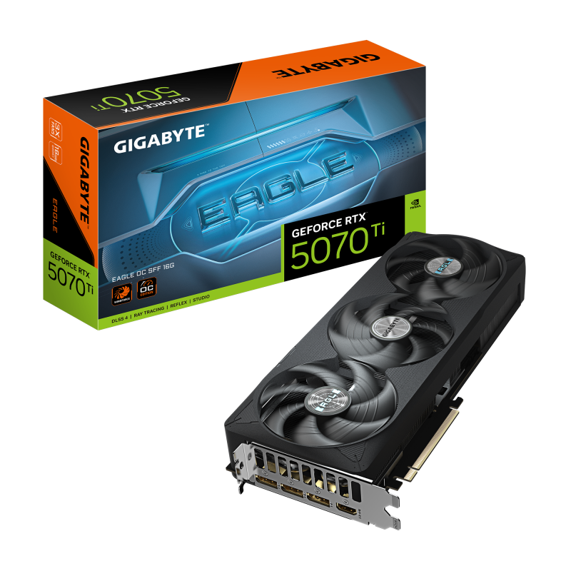 Placa video Gigabyte GeForce RTX 5070 Ti, 16GB GDDR7, PCI Express 5.0, 256-bit - Componente PC