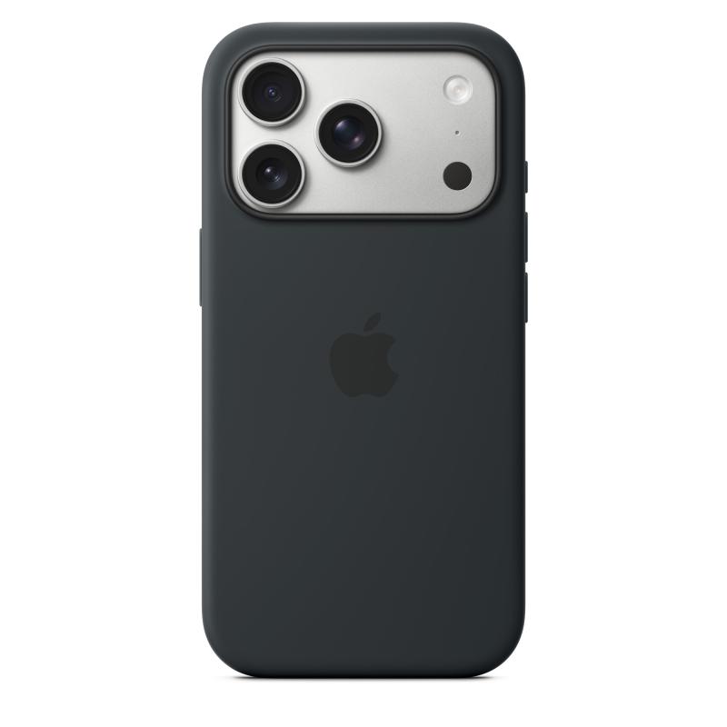 iPhone 17 Pro Silicone Case with MagSafe – Black - Accesorii