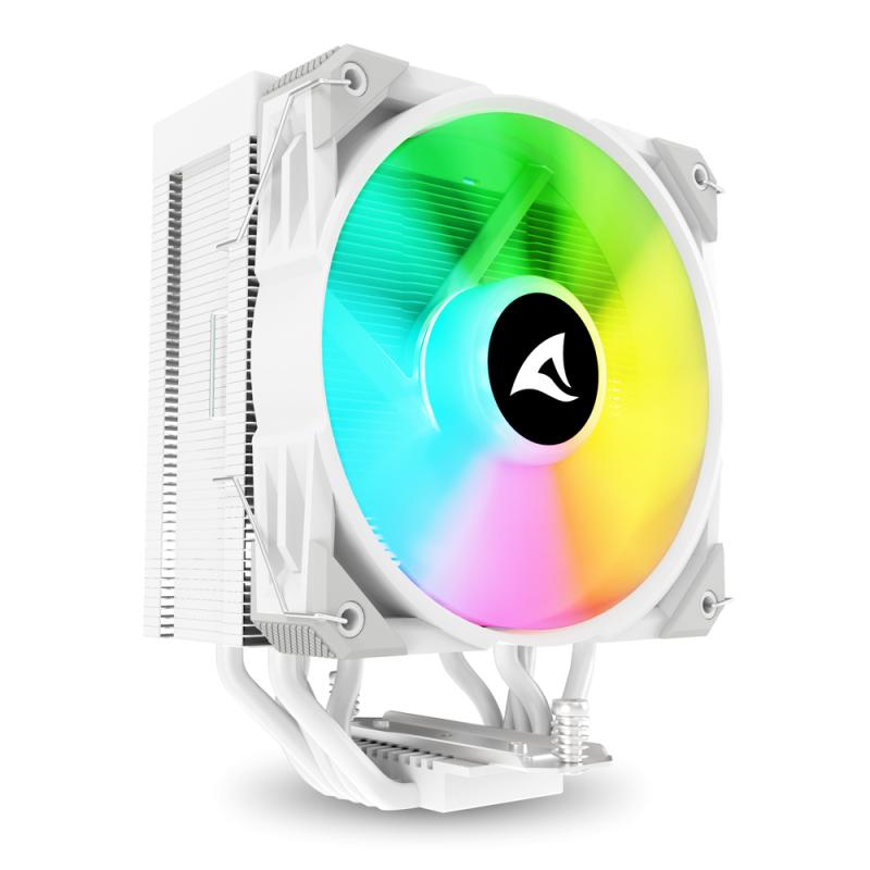 Cooler Procesor SHARKOON A50 RGB, Aer, 12 cm, aRGB - Componente PC