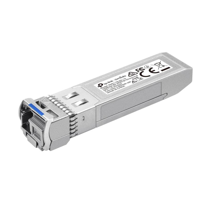 Omada 10Gbase-BX Single-Mode WDM Bi-Directional SFP+ Module SPEC: LC/UPC Connector, TX:1330nm/RX:1270nm, Single-mode, 10 km - Accesorii switch-uri