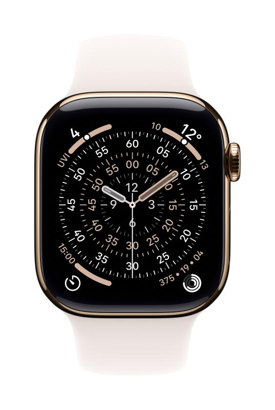 Curea pentru Apple Watch 42mm Sport Band: Light Blush Sport Band - S/M