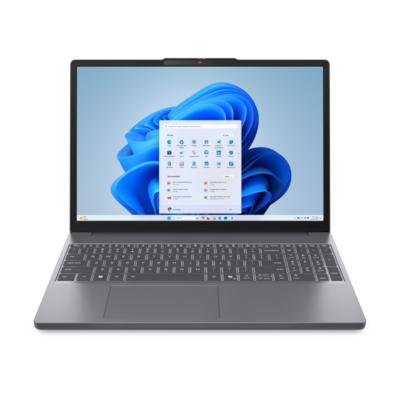 Laptop Consumer Lenovo IdeaPad Slim 3 15IRH10, cu procesor Intel Core i5-13420H, 15.3'' IPS, 16 GB DDR5, 1 TB, Intel UHD Graphics, Fara OS, 3 ani Garantie