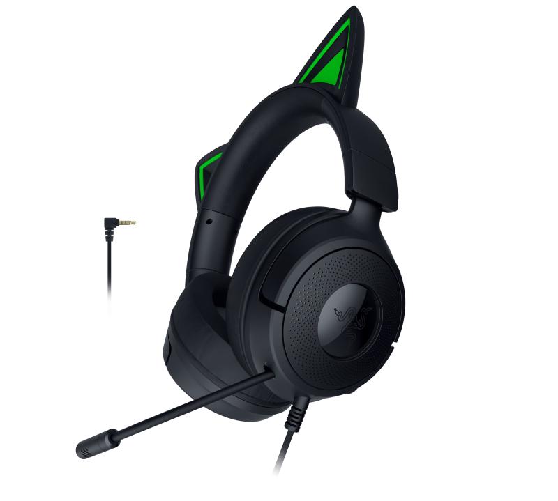 de683467a779be7ba1ba59e231e06883 Casti Gaming Head-band Razer Kraken Kitty V3 X, Wired, Negru - Casti audio