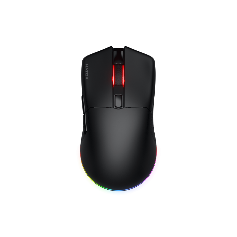 Mouse Gaming Wireless HATOR Pulsar 3 Wireless, 12000 dpi, negru