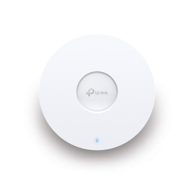 Omada AX3000 Ceiling Mount Dual-Band Wi-Fi 6 Access Point PORT: 1×2.5G RJ45 Port SPEED:1148Mbps at 2.4 GHz + 4804 Mbps at 5 GHz FEATURE: 802.3at POE+ and 12V DC (Power Adapter is not included), 4 ×Internal Antennas, MU-MIMO, 160MHz Supported, Seamless Roaming, Band Steering, Beamforming, Load - PC, Periferice & Software