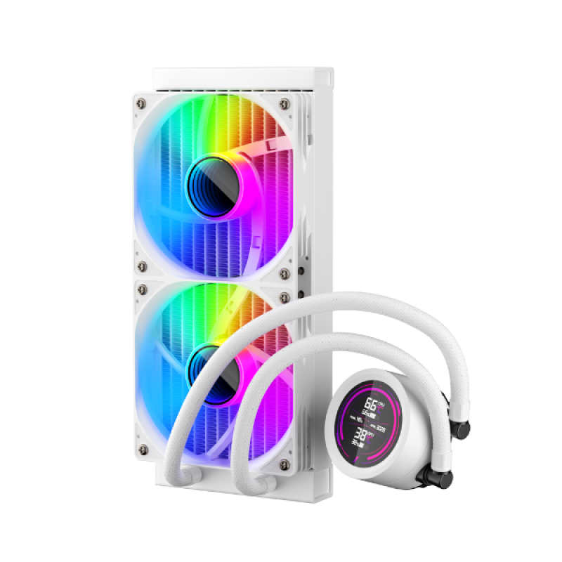 Cooler Procesor 1stPlayer Thunderstorm TS4 240, Lichid, 12 cm, 2 ventilatoare