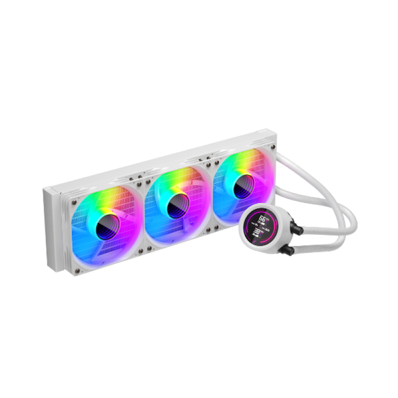 Cooler Procesor 1stPlayer Thunderstorm TS4 360, Lichid, 12 cm, 3 ventilatoare - Componente PC
