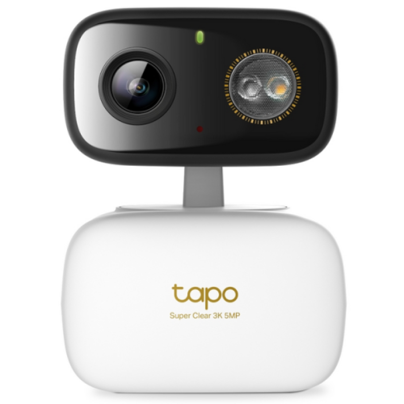 Indoor/Outdoor Pan/Tilt Security Wi-Fi Camera SPEC:3K 5MP (2880×1620), 2.4 GHz, Horizontal 360º FEATURE: Pan/Tilt, Smart AI Detection and Notifications (motion, people, pets, cars), Motion Tracking, Sound and Light Alarm, Remote Control, Two-Way Audio, Voice Control (Works with Google Assistant - Camere supraveghere IP