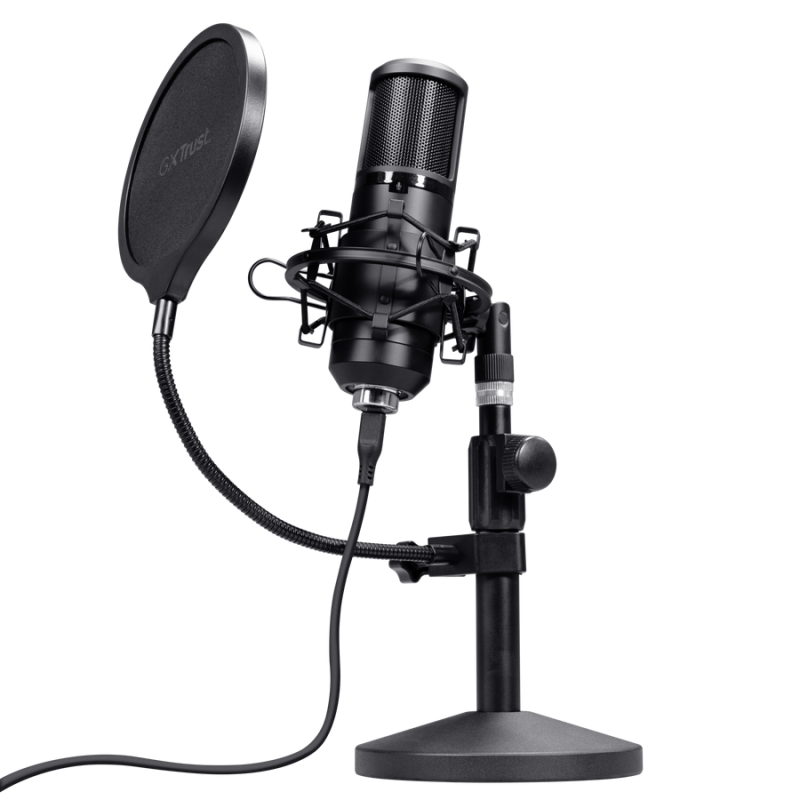 Microfon Trust GXT 269 Emita II, tip Condenser, USB