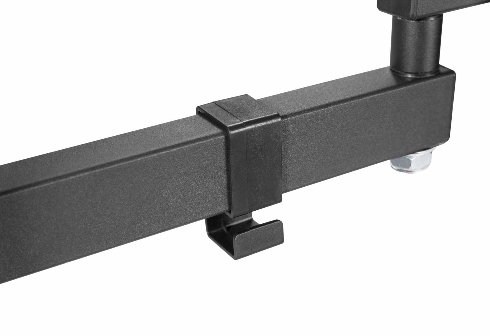 Suport de perete Akai cu inclinatie +3/-10°, diagonala display 23″-43″, VESA min. 100×100, VESA max. 200×200, suporta pana la 30kg, distanta fata de perete MAX 378mm, negru - Suporturi TV / Monitor - imaginea 7