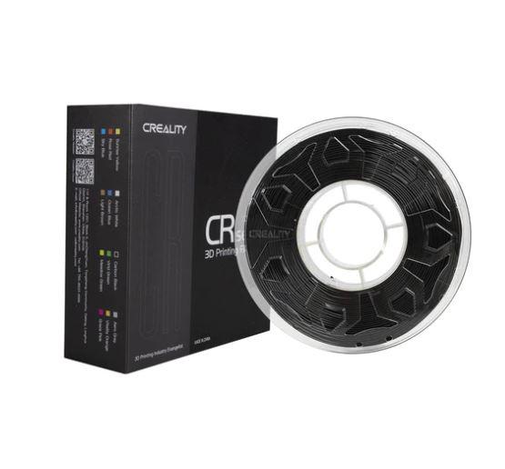 CREALITY CR-TPU 3D Printer Filament, Black, Glossy, 1kg, elastic,rezistent UV, Printing temperature: 210-240, Filament diameter: 1.75mm, Size of filament wheel: Diameter 200mm, height 66mm, hole diameter 56mm. Utilizare: pana la 6 luni de la deschiderea ambalajului.