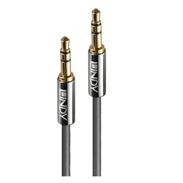 Lindy Cablu Audio 3.5mm, 2m, Cromo Line - Cabluri video