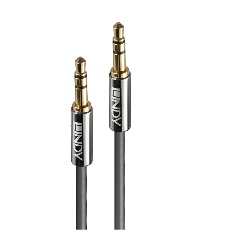 Lindy Cablu Audio 3.5mm, 2m, Cromo Line - Cabluri video