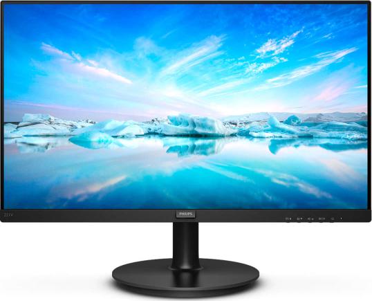 Monitor Consumer Philips 221V8A/00, 21.5″, 1920 x 1080 pixeli, Black, 3 ani Garantie - Desktop PC & Monitoare
