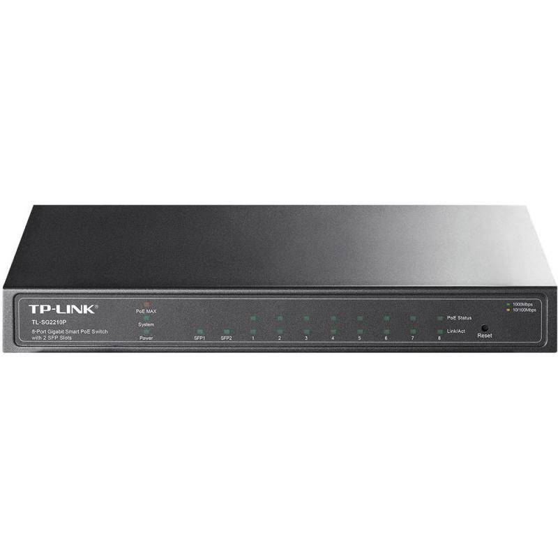 Switch TP-Link TL-SG2210P, 8 port, 10/100/1000 Mbps - PC, Periferice & Software