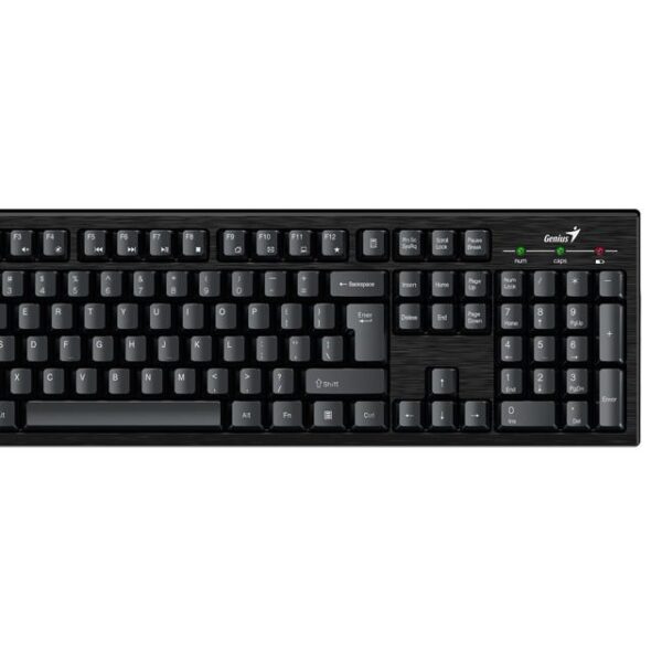 Kit wireless tastatura si mouse Genius KM-8101, taste numerice, negru - Kit mouse tastatura