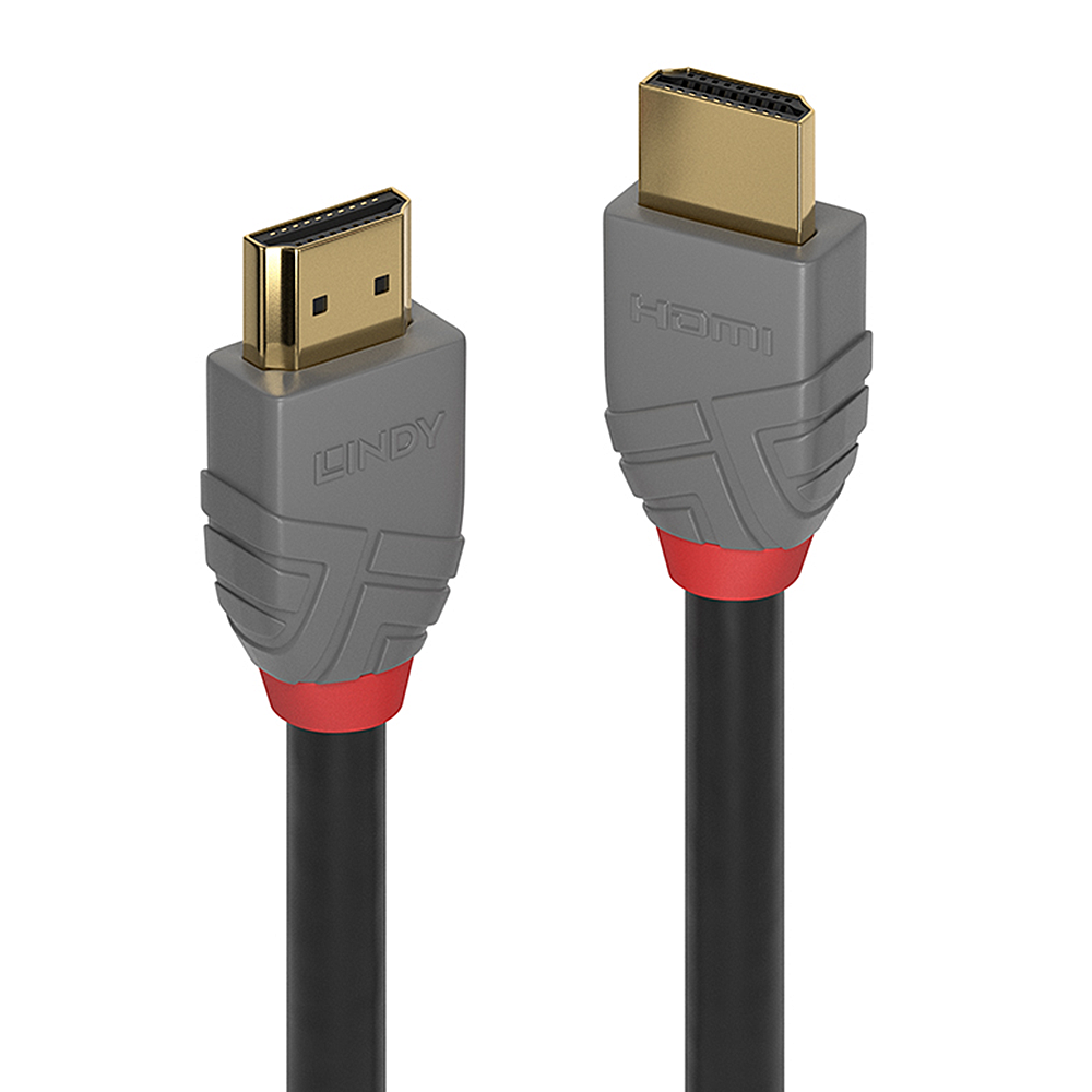 Cablu Lindy 1m HDMI 2.0 Anthra Line - Cabluri video