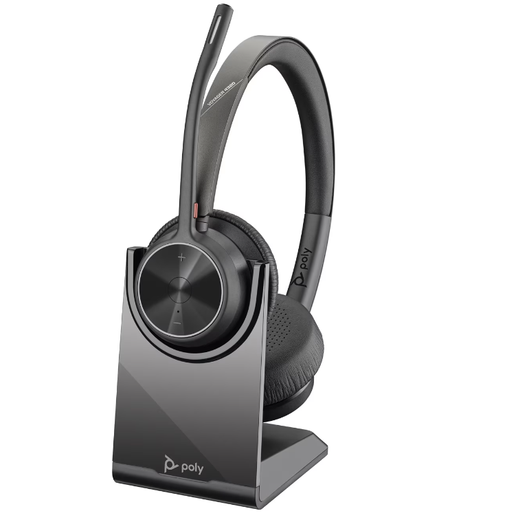 Casti Head-band HP Voyager 4320, Wireless, Negru