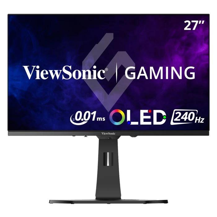 Monitor Consumer ViewSonic XG272-2K-OLED, 27″, 2560 x 1440 pixeli, Black, White, 3 ani Garantie - Desktop PC & Monitoare