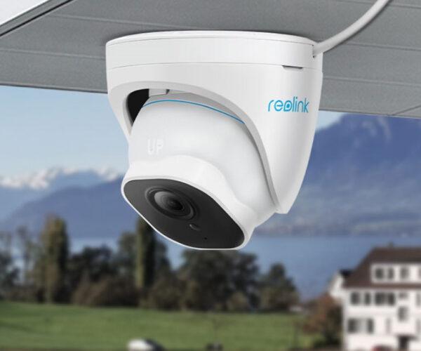 Camera de supraveghere Reolink RLC-820A; P334 Senzor: 1/2.49″CMOS Rezolutie video: 8 Megapixeli (3840 x 2160 pixeli) Cadre/secunda: 25 FPS Lentila fixa: 2.8mm Diafragma: F1.6 Unghi de vizualizare: orizontal: 105°/vertical: 56° Distanta iluminator IR: 30 m Numar LED-uri IR: 2 Microfon si difuzor - Camere supraveghere IP