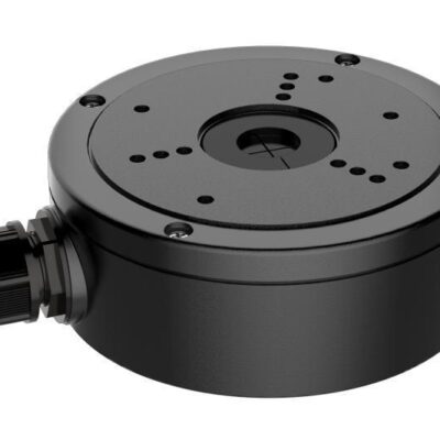 Hikvision Junction box DS-1280ZJ-S/BK ideala pentru montarea camerelor dome/bullet si protejarea cablurilor de legaturi. Confectionata din metal si poate sustine pana la 4.5 kg, culoare alba, dimensiuni :137 mm × 54 mm × 171.5 mm, greutate : 0.66kg, culoare: negru. - Accesorii