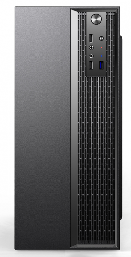 Carcasa gaming Serioux Classic01, fara sursa, tip middle tower, USB2.0x+HD Audio,USB3.0, porturi rezervate pentru ventilator: fata 2x120mm ventilatoareARGB (incluse), spate:1x120mm ventilator negru, controler 4 porturi,drive bays: HDD de 3.5” x1, SSd de 2.5” x1, Sloturi PCI x 7, dimensiune - Carcase