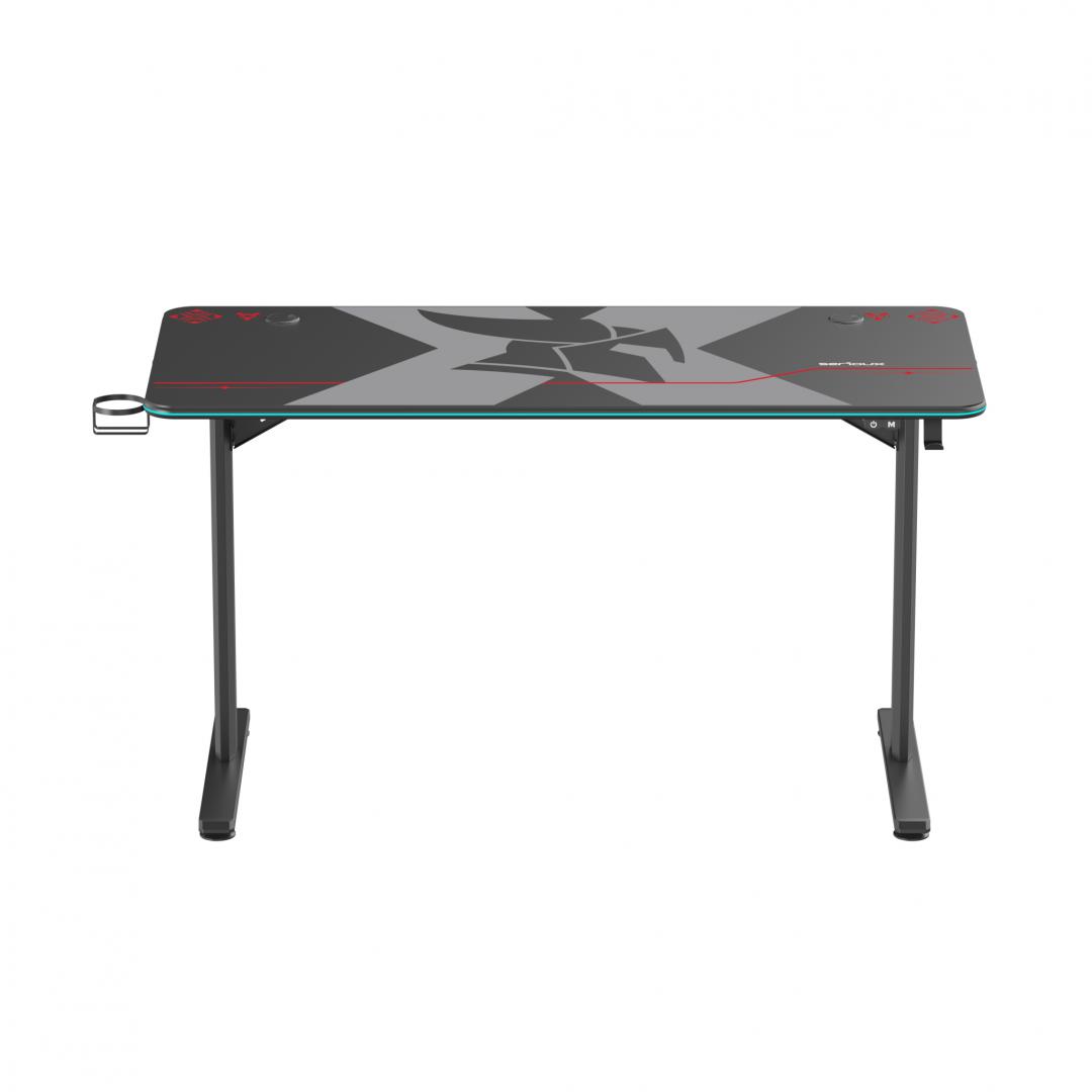 Birou gaming Serioux Aeter RGB 1200x600x750mm - Birouri gaming