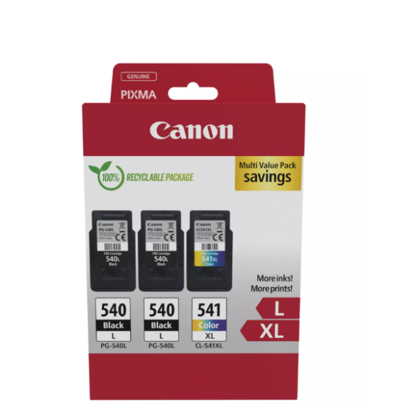 Cartus Canon PG-540L X2 /CL-541XL MULTIPACK, Black, Cyan, Magenta, Yellow - Cartuse cerneala