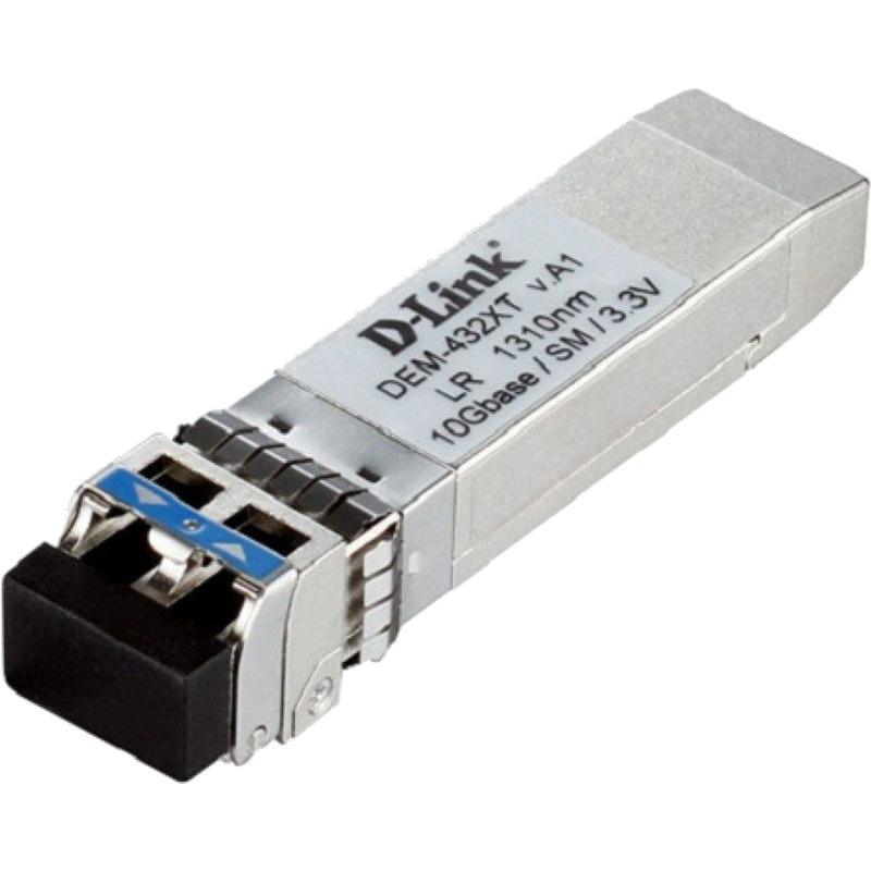 Single Mode Fibre Transceiver D-link, DEM-432XT; Standard Compliance: IEEE-802.3ae/ 10GBASE-LR; Fibre Channel FC-PI Standard: 1200-SM-LL-L; Distance Capacity: 10KM; Speed: 10 Gbps; Duplex LC connector; Single- direction; Wavelength: 1310 nm; Power/ Maximum Input Current: 3.3 V:300 mA; Minimum/ - Accesorii switch-uri