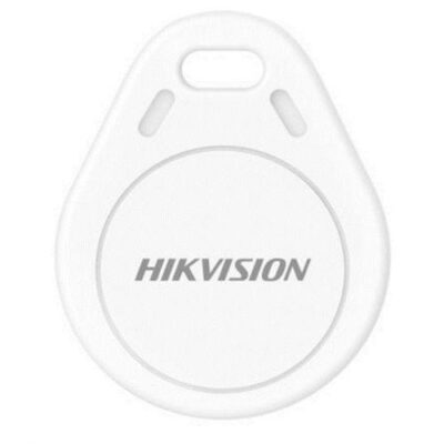 Tag mifare Hikvision DS-PT-M1, material PVC, ABS, dimensiuni: 41x32x3.5mm, culoare alba, pachet 25 bucati - Securitate