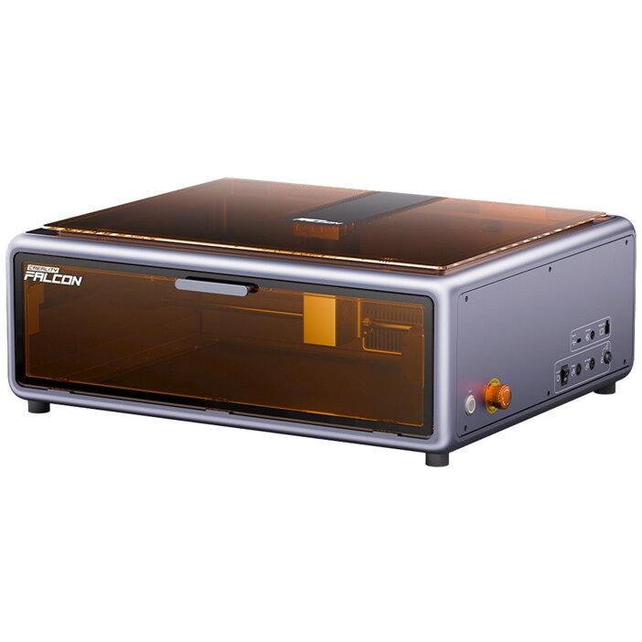 CREALITY FALCON A1 10W LASER ENGRAVER, Putere: 10W, Dimensiuni lucru: 305 mm × 381 mm, Spot laser: 0.06 × 0.08 mm, Clasa Laser: Class 1 (FDA), Dimensiuni produs: 567 × 468 × 196 mm, Temperaturi operare: 5°C - 35°C, Sursa laser: Dioda, Lungime unda laser: 455±15 nm, Software gravare