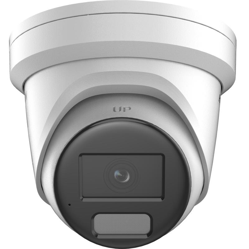 Camera de supraveghere IP Turret 4MP Powered by Darkfighter Hikvision DS-2CD2346G2H-IU(2.8MM)(EF), lentila fixa: 2.8mm, iluminare min.: Color: 0.0008 Lux @ (F1.0, AGC ON),B/W: 0 Lux cu IR: 30m, microfon incorporat, slot card de memorie: microSD/microSDHC/microSDXC card, up to 512 GB, alarma la - Camere supraveghere IP