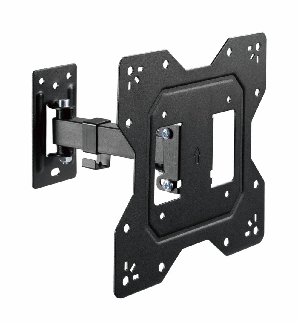 Suport TV de perete Serioux, TV68-221, compatibilitate dimensiune ecran: 23″-43″, compatibilitate VESA:100×100, 100×200, 200×100, 200×200, greutate maximă suportata: 30kg, distanta fata de perete: 56~204mm, inclinare: ＋5°～-8°, pivotare: +90°~-90° - Suporturi TV / Monitor