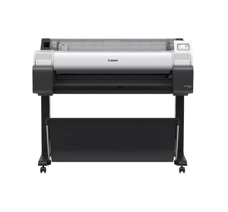 overlay_273deff518ed6c8ca649e40ff04df115 Plotter Canon imagePROGRAF TM-340 36″(914mm), format A0, 5 culori, rezolutie max 2400x1200dpi, memorie 2GB, limbaje de imprimare: HP-GL/2, HP RTL, JPEG (Ver. JFIF 1.02), CALS G4 (submission via FTP only), Display LCD 4.3″, interfata: USB 2.0, Ethernet, WIFI, consumabile: M: PFI-031(55ml) - Imprimante de format mare
