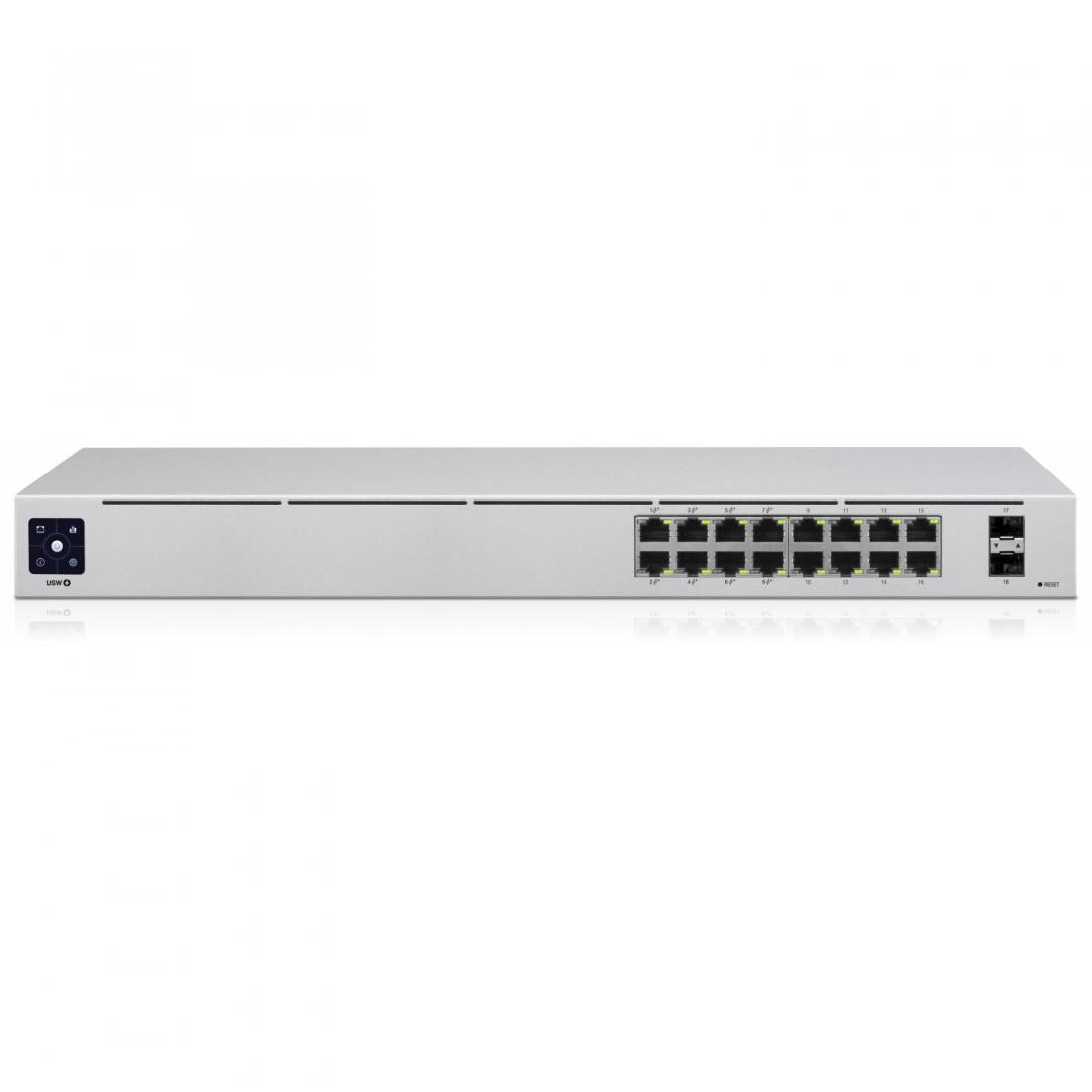 Switch Ubiquiti UniFi USW-16-POE, 16 port, 10/100/1000 Mbps - PC, Periferice & Software