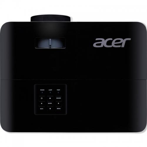 Videoproiector Acer X129H, XGA 1024* 768, up to WUXGA 1920* 1200, 4.800 lumeni/ 3840 lumeni ecomode, 4:3/ 16:9, 20.000:1, dimensiune maxima imagine 300″, distanta maxima de proiectie 11.8 m, boxa 3W, lampa 6.000 ore/ 15.000 ore exteme eco, 27 dB, 2.8 kg, D-sub, HDMI, PC audio in/ out, Composite - TV, Electronice & Gaming
