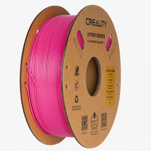 CREALITY 3D FILAMENT HYPER-PLA MAGENTA, 1 KG.Compatibil cu imprimante 3D cu tehnologie FDM. - Accesorii imprimare 3D