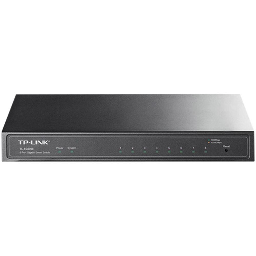 Switch TP-Link TL-SG2008P, 8 port, 10/100/1000 Mbps - PC, Periferice & Software