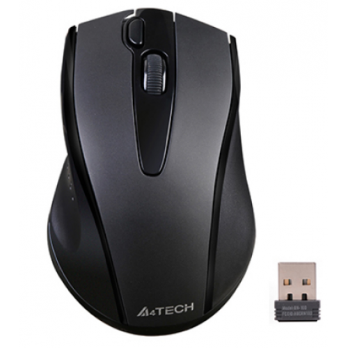 Mouse Wireless A4TECH G9-730FX, 2000 dpi, Negru