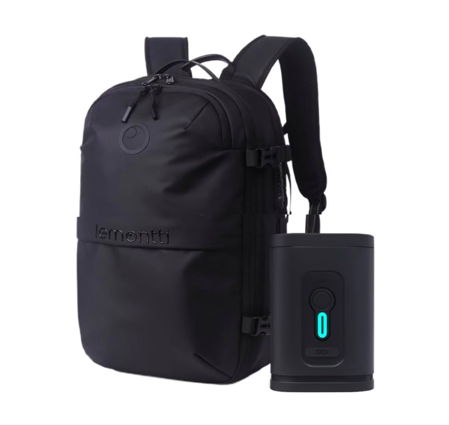 Rucsac laptop LEMONTTI Smart Premium, Negru, 2 ani Garantie - Genti laptop