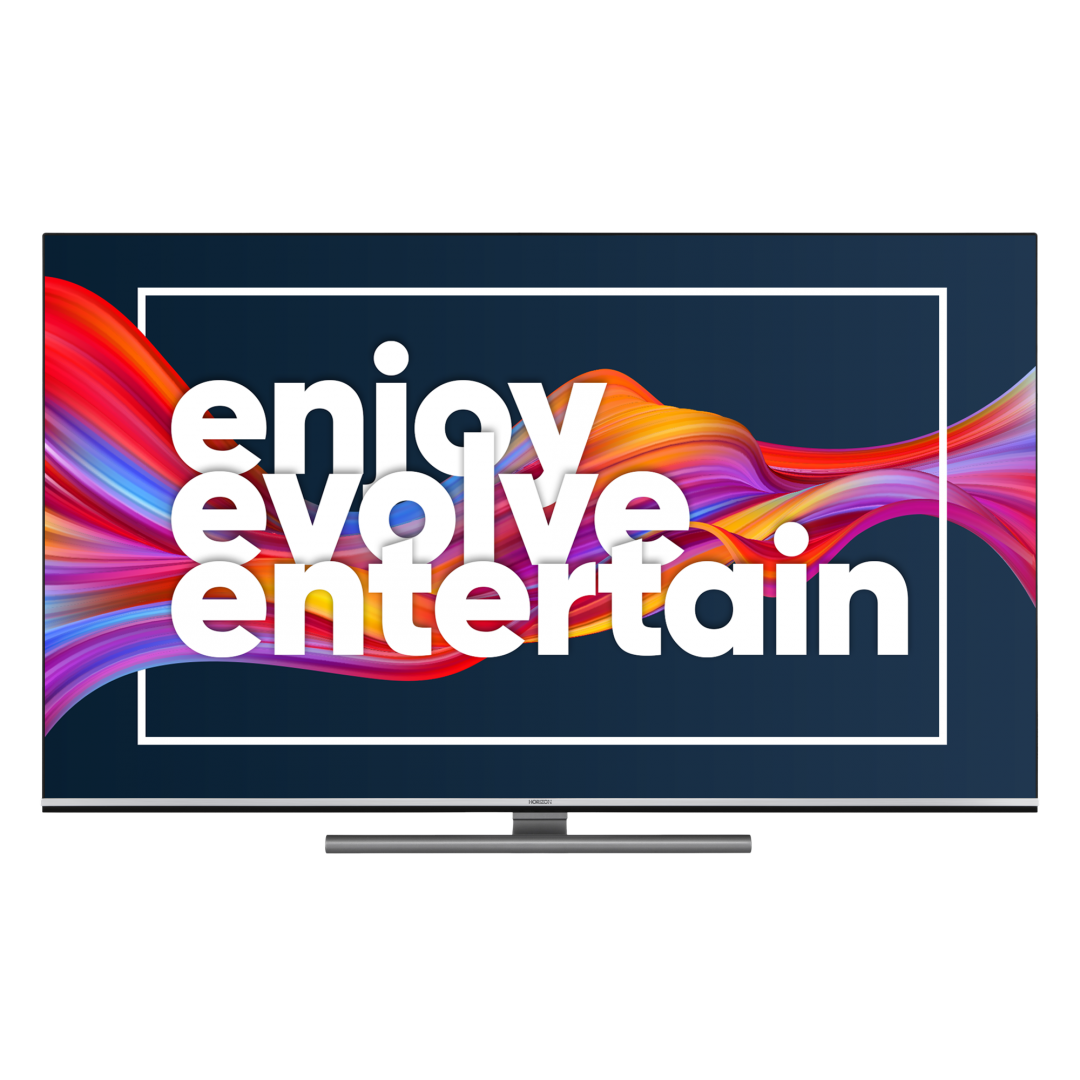 AURORA OLED TV HORIZON 4K-SMART 55HZ9930U/B, 55", 4K Ultra HD (2160p), Dolby Vision HDR / HDR10+ / HDR10 / HLG + MicroDimming, Digital TV-Tuner DVB-S2/T2/C, HOS 3.0 SmartTV-UI (WiFi built-in) +Netflix +PrimeVideo +Youtube, Amazon Alexa / WW Google Assistant, 1xLAN (RJ45), Wireless Display, DLNA 1.5
